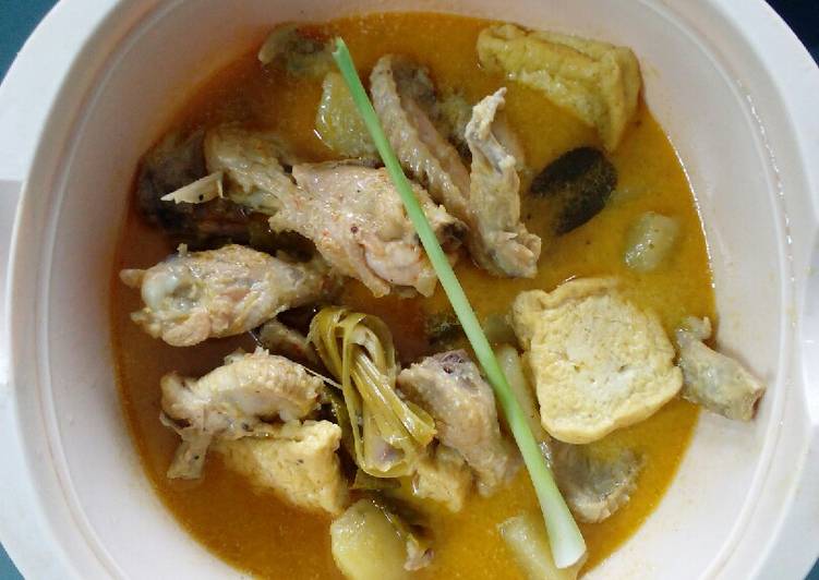 resep Kare Ayam ala Anak Kos