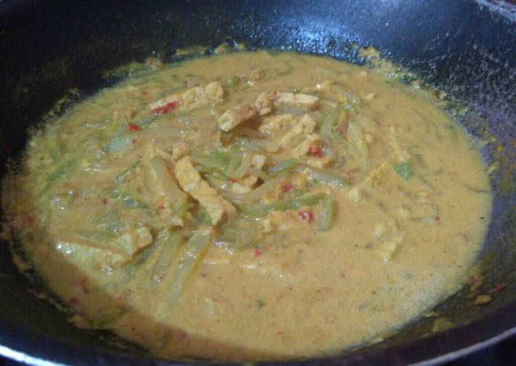 resep Lodeh Manisa / Labu Siam