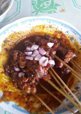 Sate Kambing Bumbu Kacang (#Pr_dibumbukacangin)