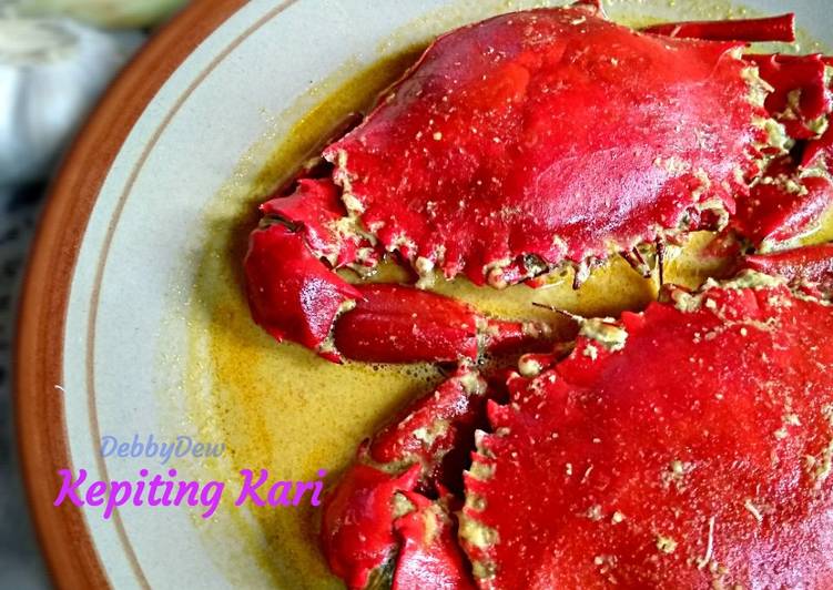 resep makanan Kepiting Kari