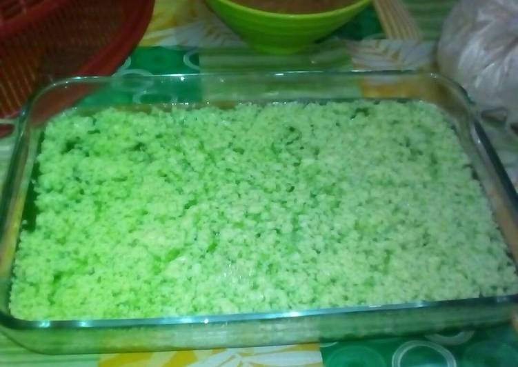 resep lengkap untuk Puding Lumut (sederhana)