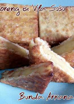 Gabin goreng isi Vla susu