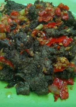 Chef JJS : Dendeng sapi balado (basah)