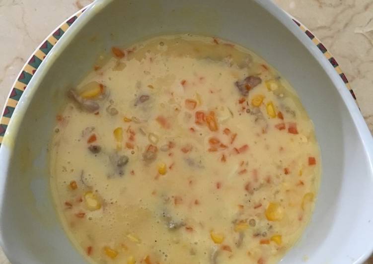 gambar untuk cara membuat Cream soup simpel