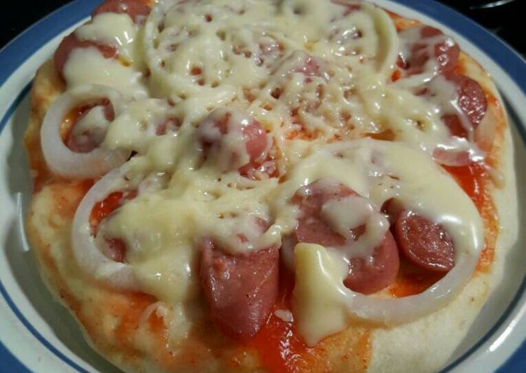 gambar untuk resep Pizza teflon simple