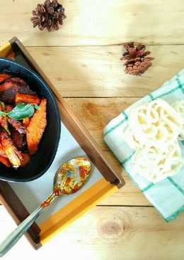 Tongkol Mix Bakso pedas manis