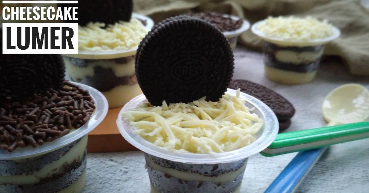 Resep Oreo cheesecake lumer,no bake👌 (#pr_bebiskuitan) by nia bayens