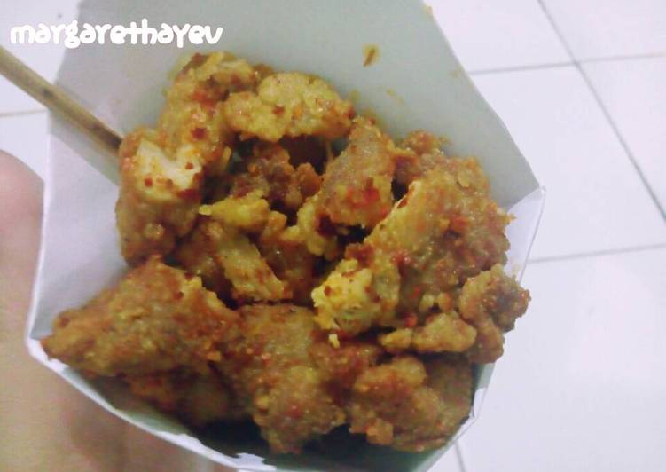 cara membuat Crispy chicken taiwan a.k.a shilin