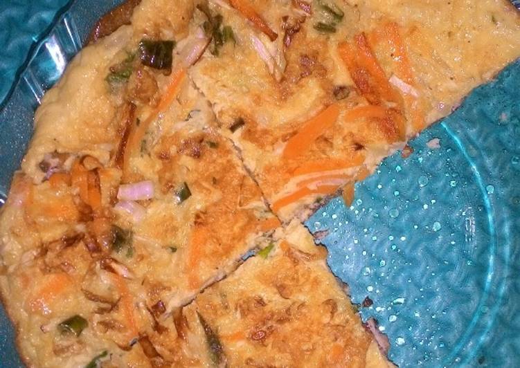 Resep Telur Dadar Sayur Keju - Kartika Momisan