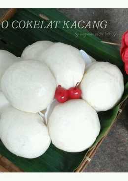 Bakpao cokelat kacang (eggless)