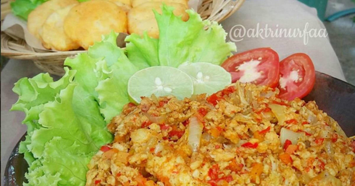 Resep Sambal Goreng Ayam Lada Hitam ala aktri nurfaa