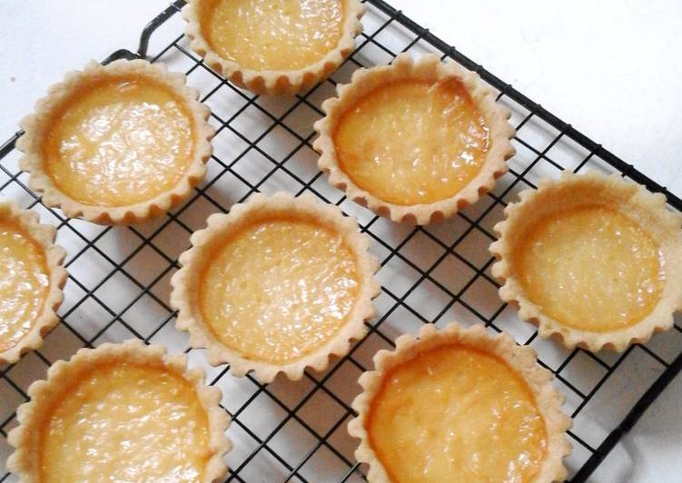 gambar untuk cara membuat Cheese Egg Tart