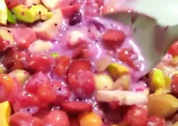 Resep Es Buah Fantasi (simple) Kiriman dari Hventia