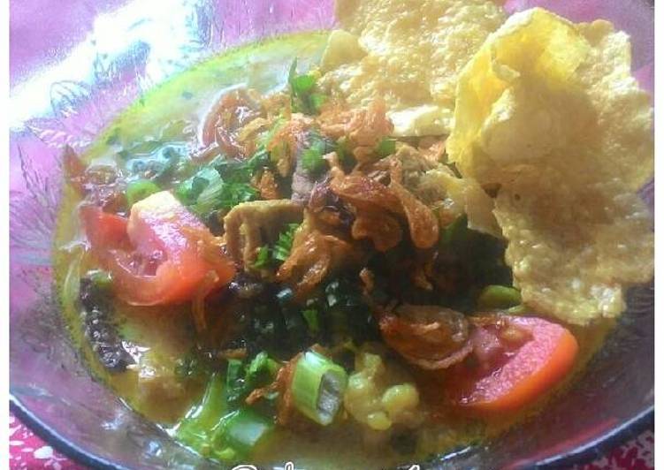 bahan dan cara membuat Soto Betawi