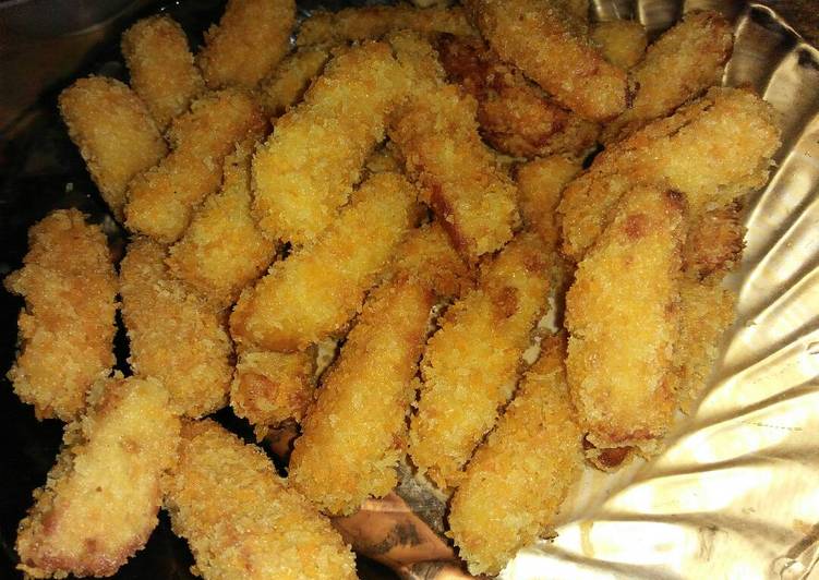 resep makanan Nugget ayam wortel ala denok