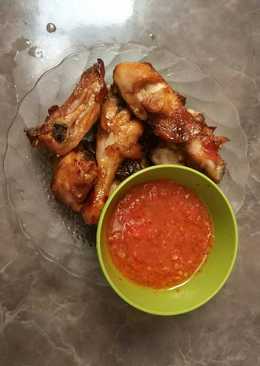 Ayam bakar kecap sambel tomat