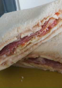 Sandwich special (sarapan sehat)