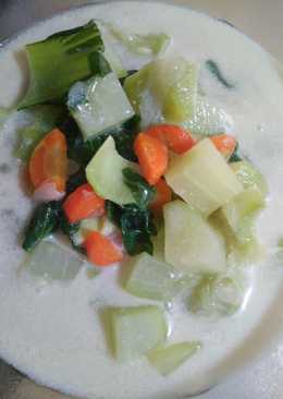 Bobor Labu Siam Wortel Sawi Pokcoi