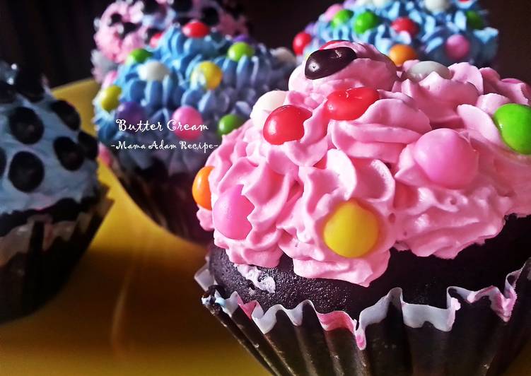 gambar untuk cara membuat ButterCream Lembut Simple & Tasty