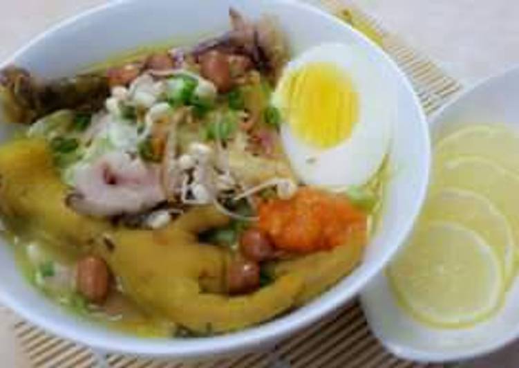 gambar untuk resep Soto Ayam Lamongan Spesial Khas Jawa Timur