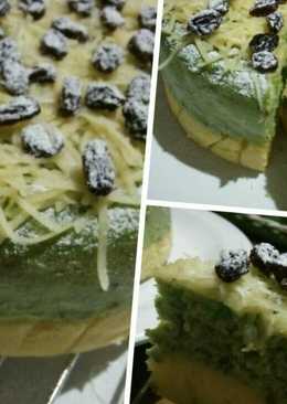 Green pumkin cake