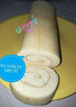 Bolu Gulung Simple Irit Lembut