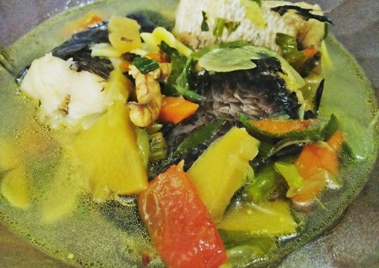 resep makanan Kuah kuning ikan gabus