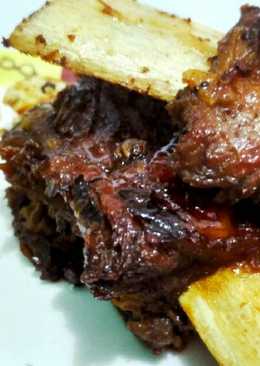 Black pepper iga bakar madu