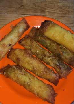 Pisang karamel "kulit Lumpia"