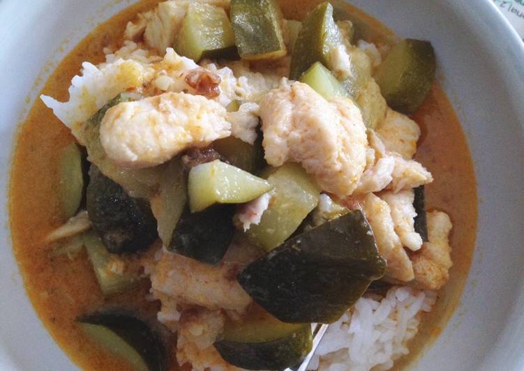 cara membuat Swai n zucchini Stew