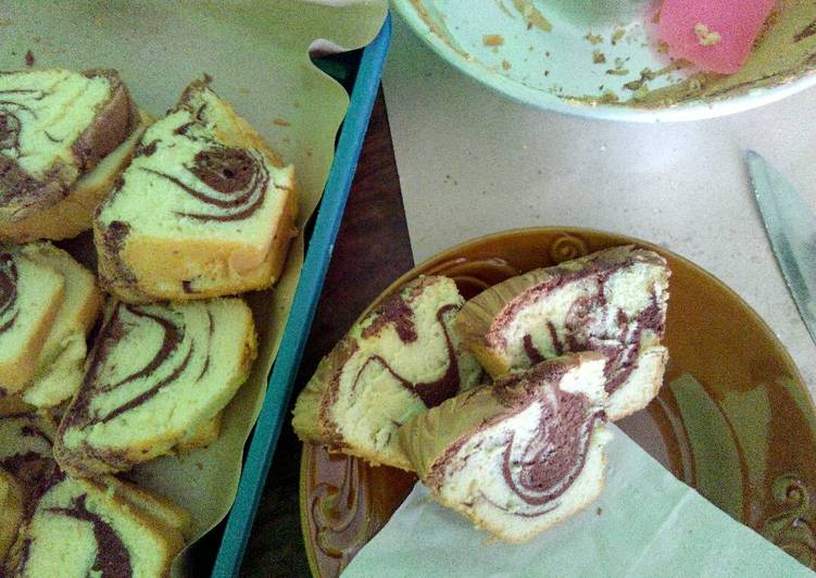 Resep Bolu marmer Dari Tyas Utami