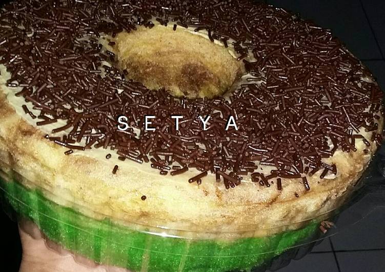 gambar untuk cara membuat Bolu kukus pandan lembut