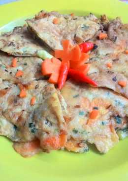 Omelet kentang wortel