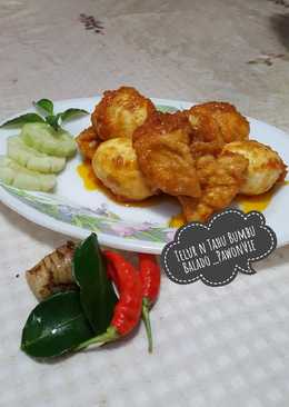 Telur n Tahu Bumbu Balado