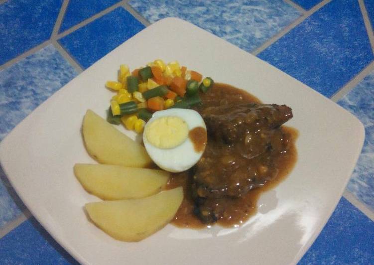 resep masakan Steak kambing ala omah steak#kita berbagi