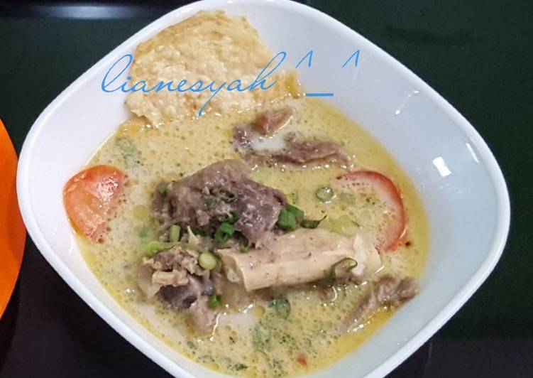 bahan dan cara membuat Sop Kambing Kuah Putih #KitaBerbagi