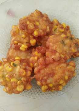 Bakwan jagung tepung bumbu