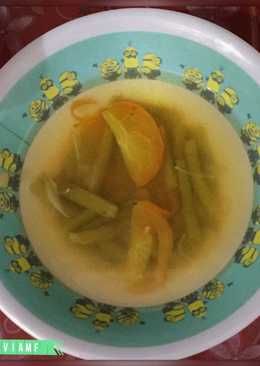 Sayur asam manis kacang panjang