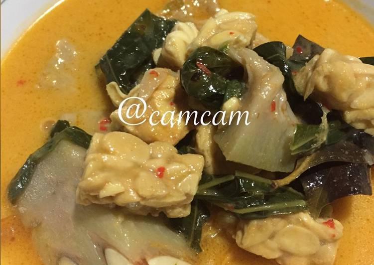 Gulai nangka daun singkong foto resep utama