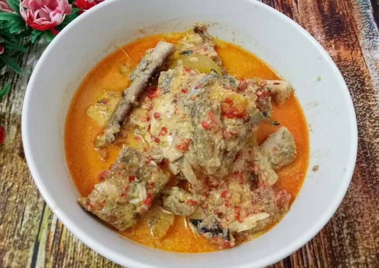 resep masakan Tuna asap santan