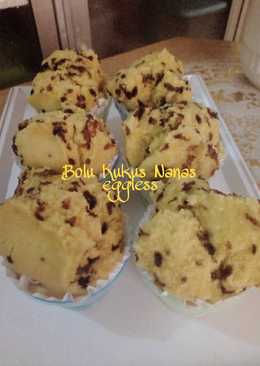 Bolu Kukus Nanas Eggless