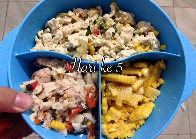 resep lengkap untuk Resep diet mayo hari ke 5