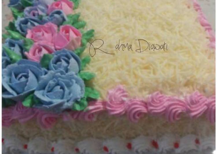 Resep Kue tart ultah By Rahma Diawati