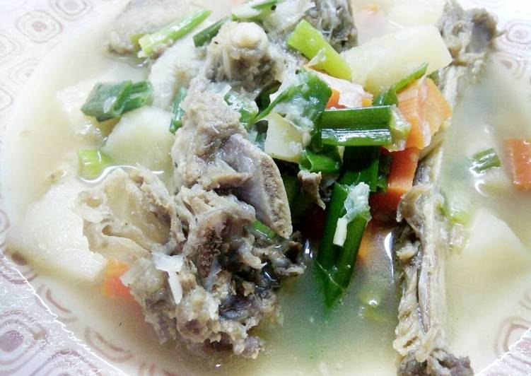 resep makanan Sop Kambing Kuah Bening