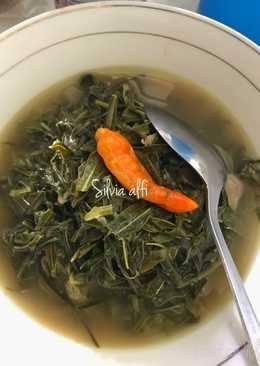 Sayur daun singkong tanpa santan