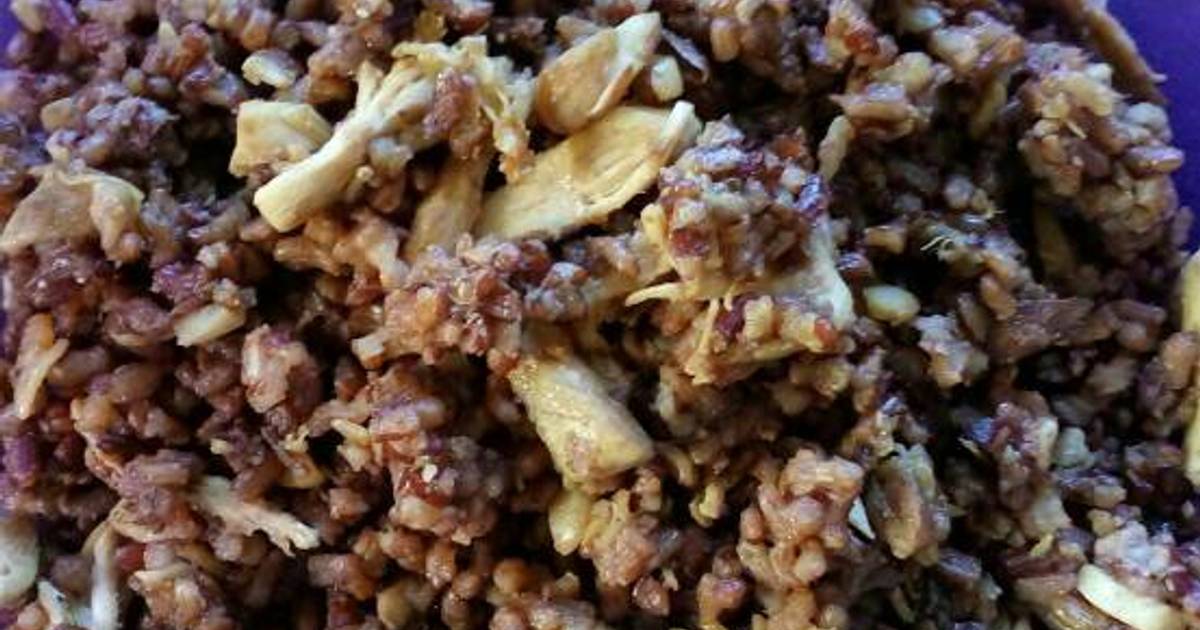  Resep  Nasi  merah  Goreng  Kacang Merah  oleh Diyah 