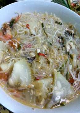 Tumis labu air bihun