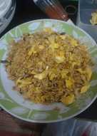 Nasi goreng teri orak arik telor