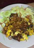 Nasi Mix(hitam,merah,coklat) Goreng Jawa minimalis(tanpa ayam dll)