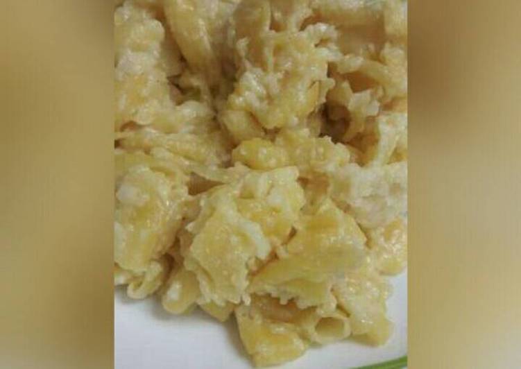 cara membuat Mac n Cheese full cheese